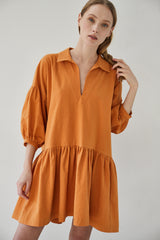 Puglia orange dress