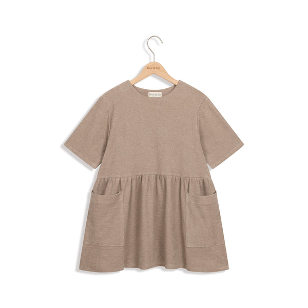 Sukienka Frotte Beige