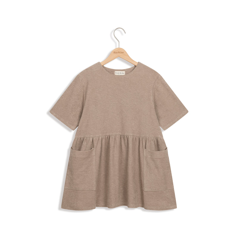 Sukienka Frotte Beige