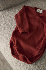 Body kopertowe Roasted Tomato z bawełny organicznej