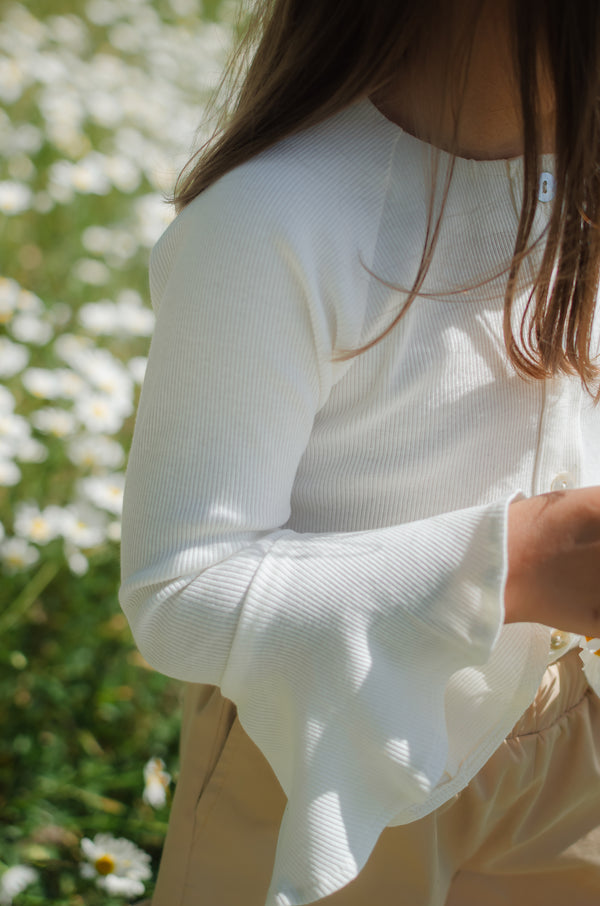 Longsleeve Ballerina White
