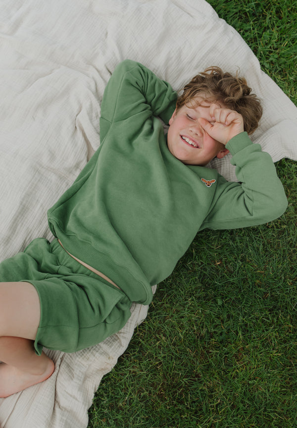Bluza minimalistyczna Green
