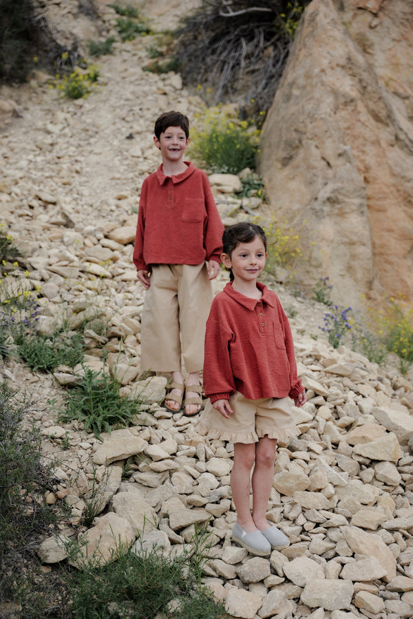 Bluza Frotte Burgund