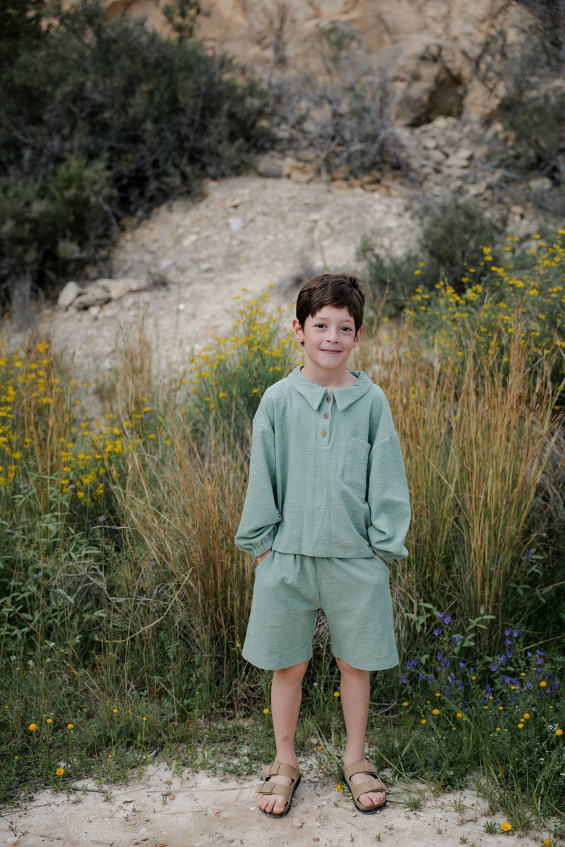 Bluza Frotte Green
