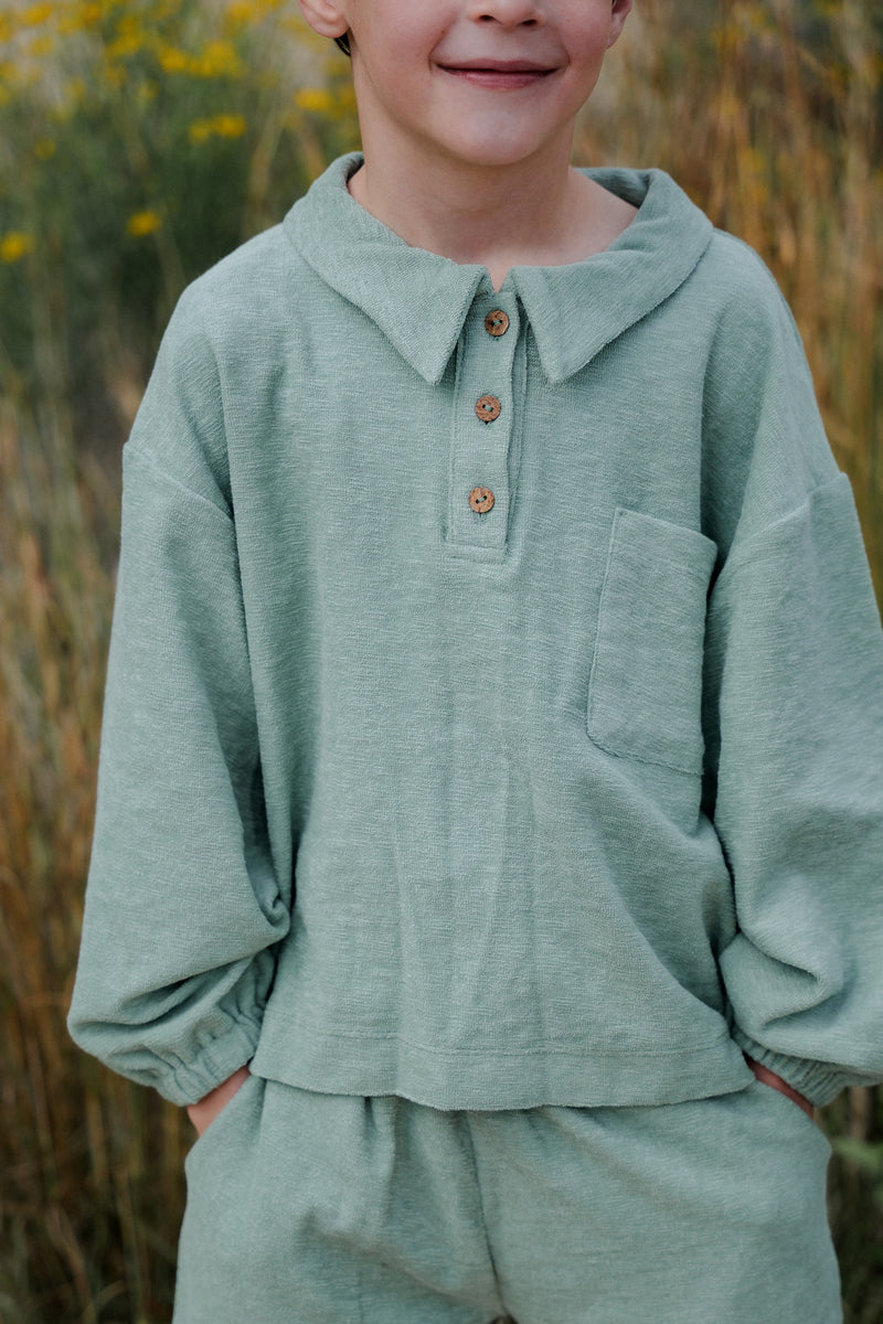 Bluza Frotte Green