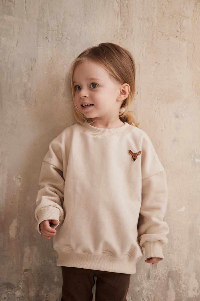 Bluza minimalistyczna Beige