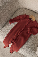 Piżamka Roasted Tomato z bawełny organicznej