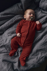 Piżamka Roasted Tomato z bawełny organicznej