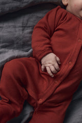 Piżamka Roasted Tomato z bawełny organicznej