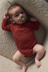 Body kopertowe Roasted Tomato z bawełny organicznej