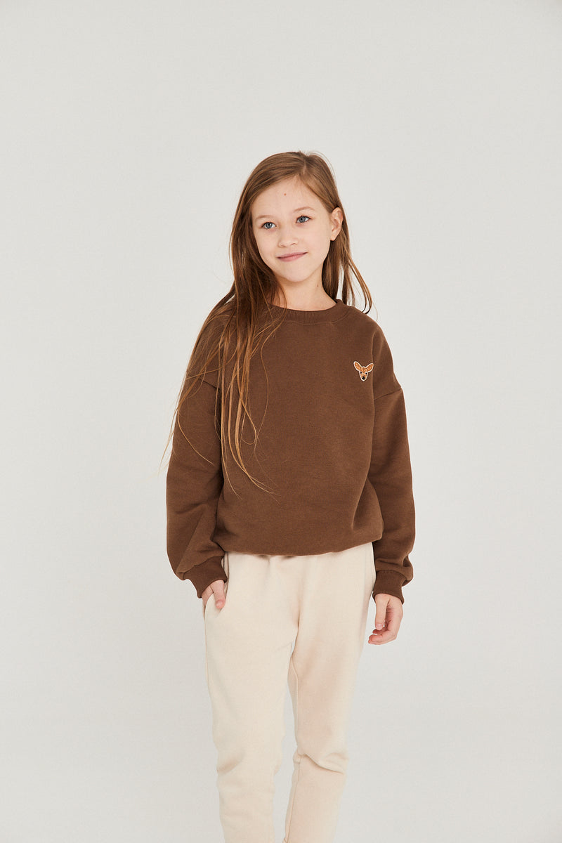 Bluza minimalistyczna Brown