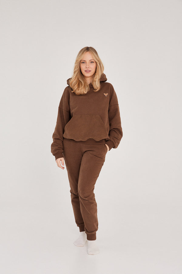 Spodnie dresowe unisex Brown