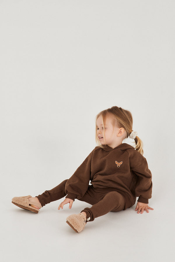 Bluza z kapturem Brown