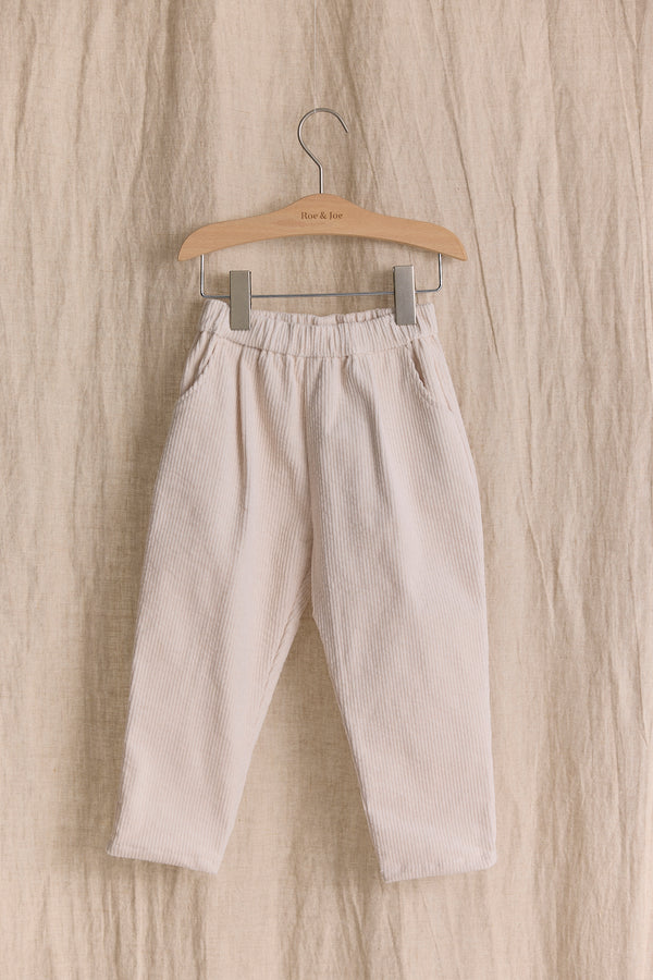 Spodnie sztruksowe Beige
