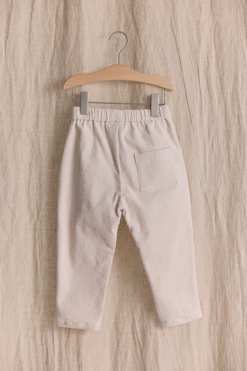 Spodnie sztruksowe Beige