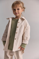 Kurtka sztruksowa Beige
