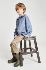 Mocha corduroy trousers