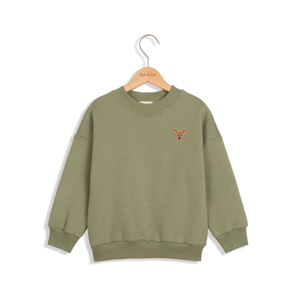 Minimalistic sweatshirt - green