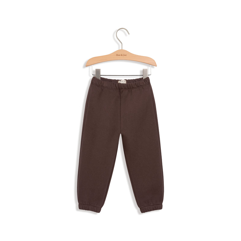 Unisex sweatpants - cool chocolate brown