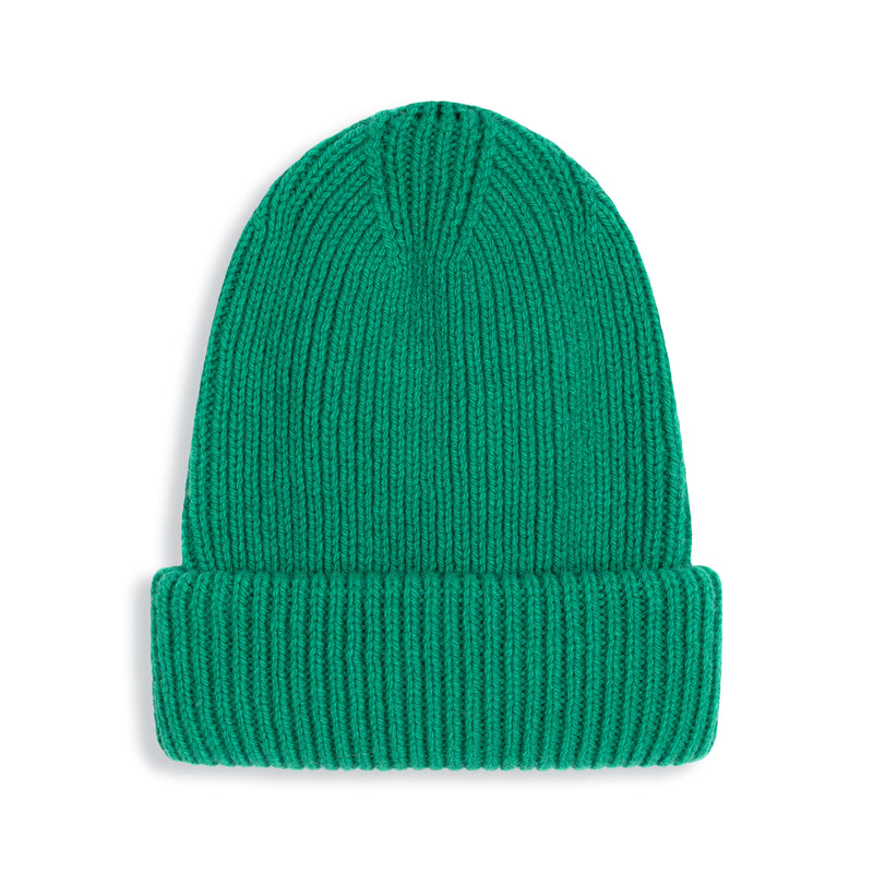 Children's cap with cashmere Lime