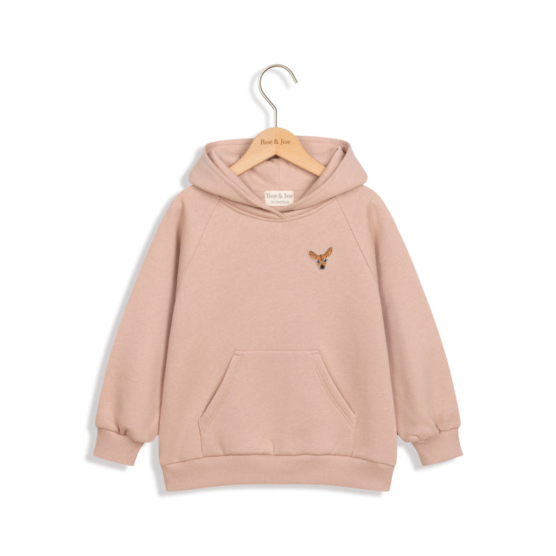 Bluza z kapturem dziecięca  róż