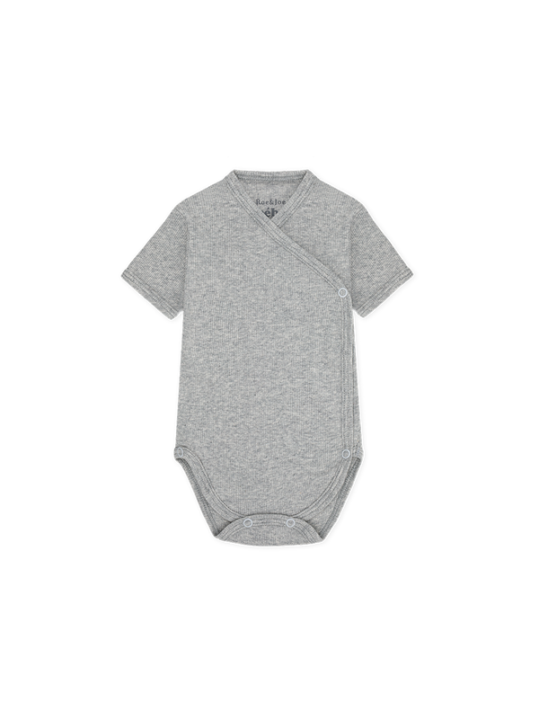 Envelope body with short sleeves-gray