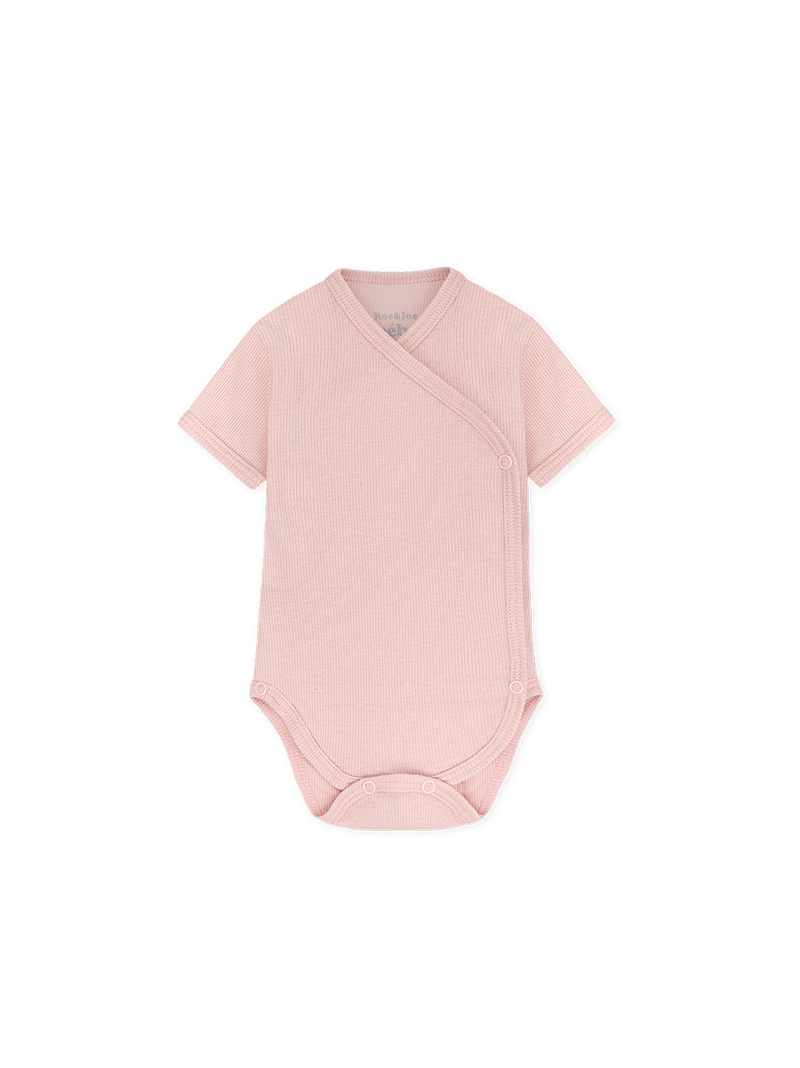 Envelope body with short sleeves-pink