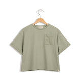Cotton t-shirt N ° 1 jade