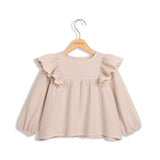 Shirt N ° 3 with almond frills