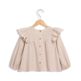 Shirt N ° 3 with almond frills