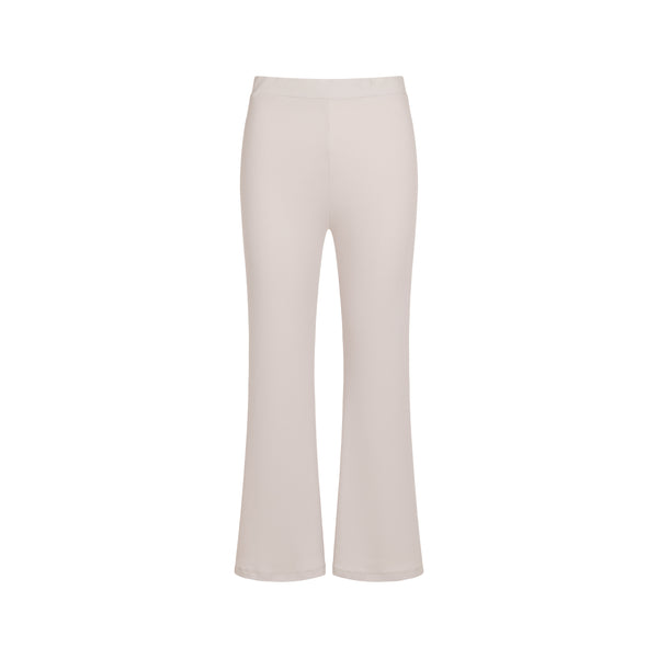 Oatmeal Ribbed Trousers