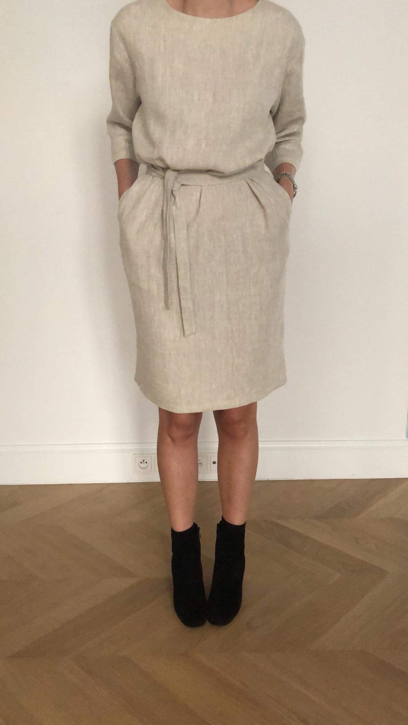 Women's linen dress