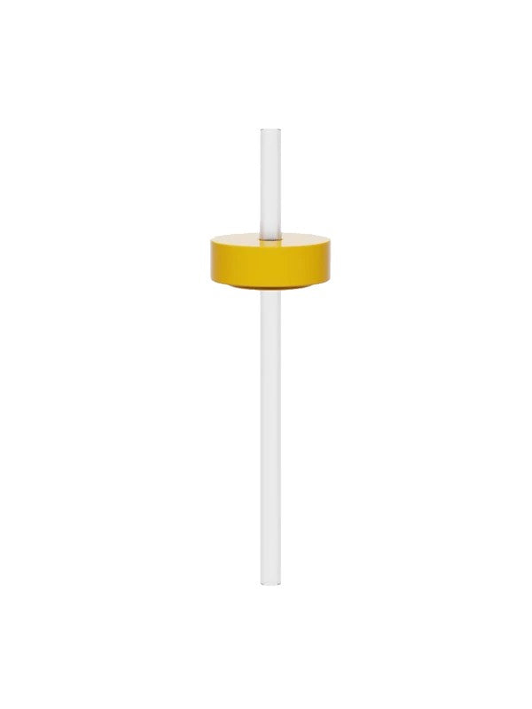 Silicone cap with a tube for Bink Mustard bottles