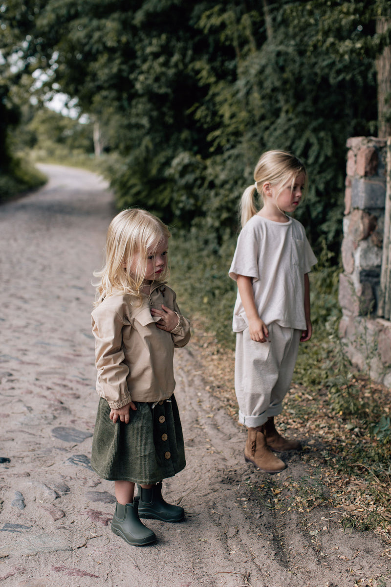 Beige corduroy pants