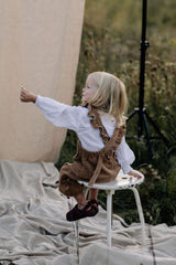 Culotte sztruksowe Almond