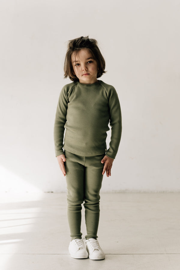Longsleeve organic N ° 1 green