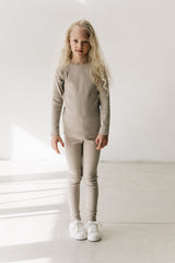 Longsleeve organic N°1 taupe
