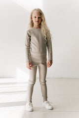 Longsleeve organic N°1 taupe