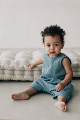 Ivory muslin ramper