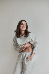 Bluza minimalistyczna damska Grey
