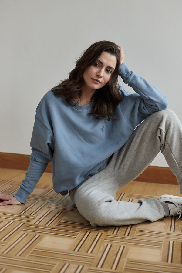 Bluza minimalistyczna damska Ash Blue