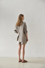 Lniana koszula Beige