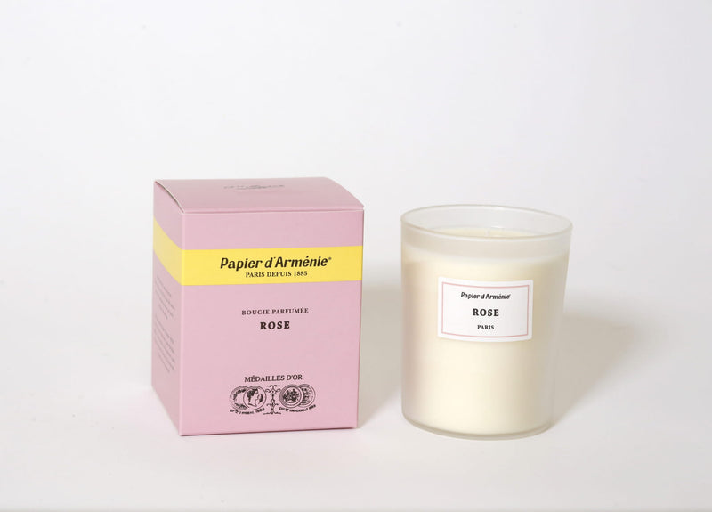 ROSE scented candle